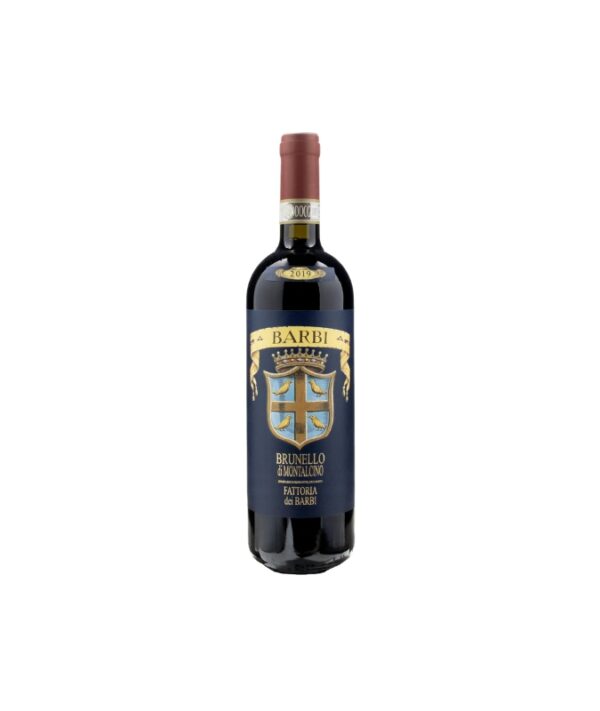 Bottiglia di Brunello di Montalcino DOCG 2019 Fattoria dei Barbi.