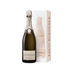 Bottiglia di Champagne Louis Roederer Collection Brut con astuccio