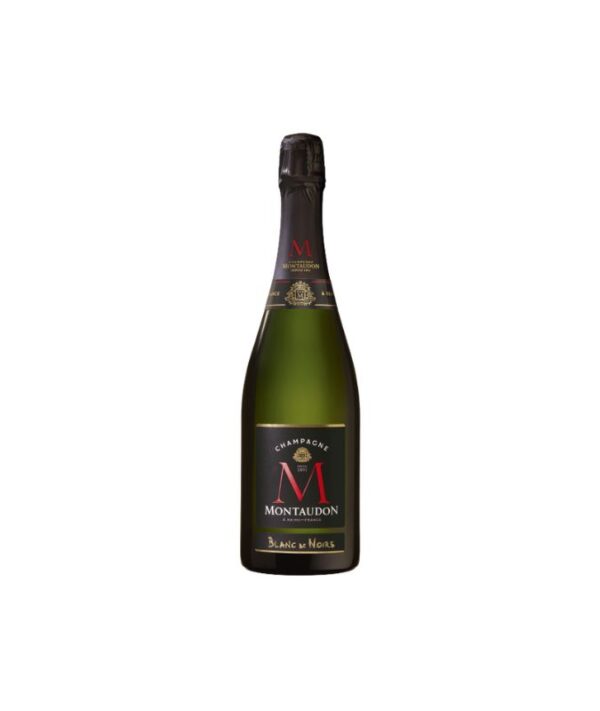 Bottiglia di Champagne Montaudon Blanc de Noirs