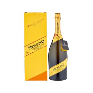 Bottiglia Magnum di Mionetto Valdobbiadene Prosecco Superiore DOCG con astuccio regalo