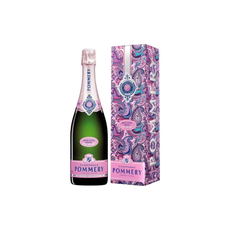 POMMERY Rosé Brut Royal Champagne con Astuccio