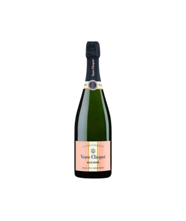 Bottiglia di Champagne Veuve Clicquot Rich Rosé