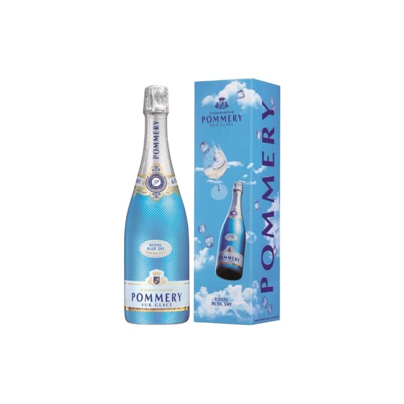 POMMERY Royal Blue Sky Brut Champagne con Astuccio