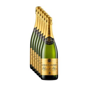 Cassa da 6 bottiglie di Spumante Adrien Romet Blanc de Blancs Brut