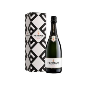 Bottiglia di Spumante Trentodoc Brut Ferrari 75 cl con astuccio regalo