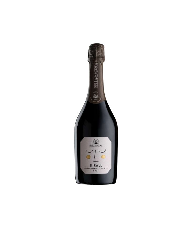 Bottiglia di Torbato Spumante Brut Alghero DOC Sella e Mosca
