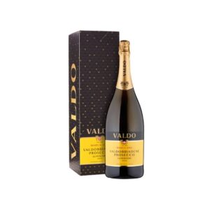 Bottiglia Magnum di Prosecco Valdobbiadene Marca Oro Valdo con astuccio regalo