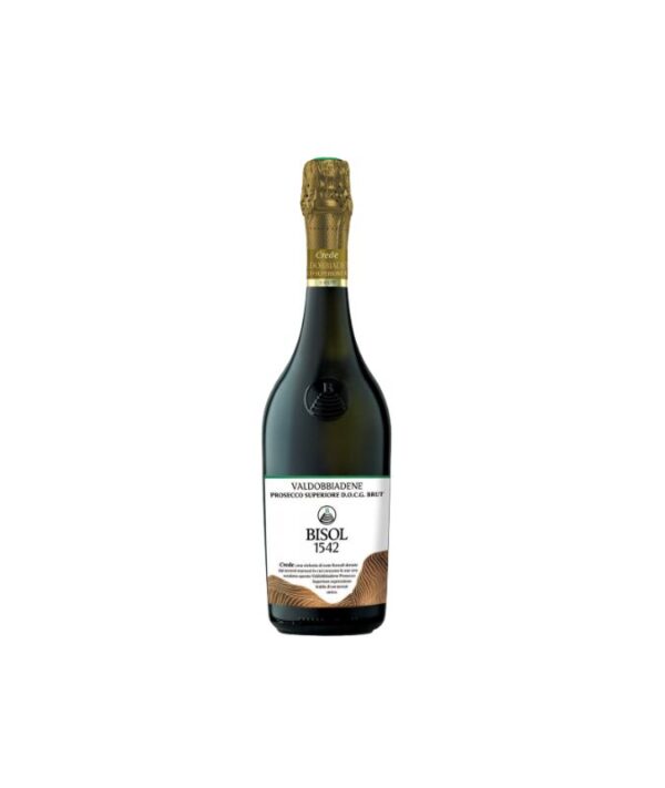 Bottiglia di Valdobbiadene Prosecco Superiore Brut Crede Bisol