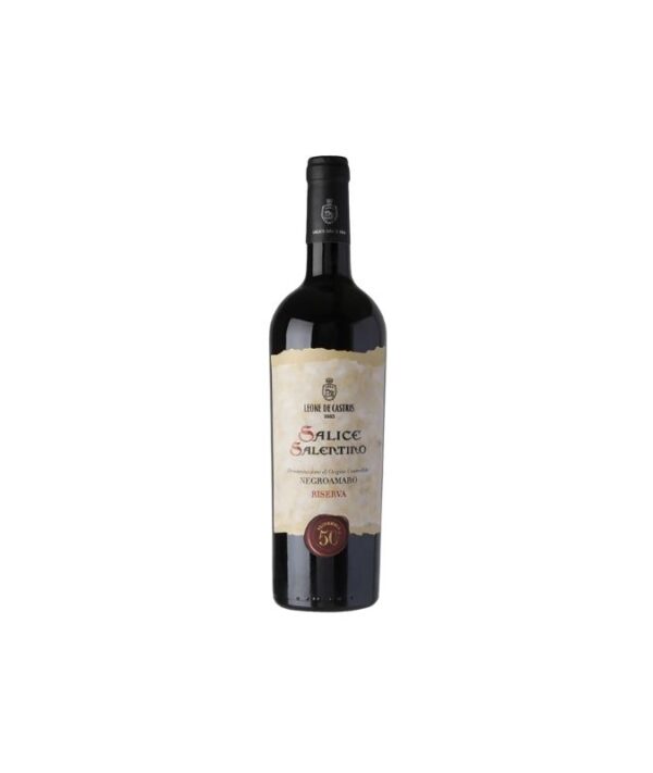 Bottiglia di vino rosso Salice Salentino Riserva 2021 Leone de Castris