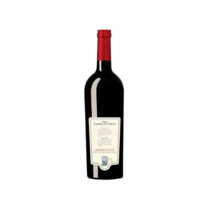 Bottiglia di Barbera d'Asti 2024 Antica Cantina di Calosso su fondo neutro.