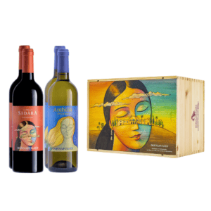 Donnafugata Cassetta in Legno Sedara - Anthilia 4 Bottiglie