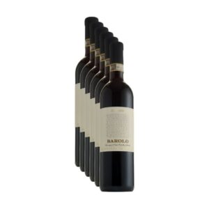 Bottiglia di Barolo DOCG 2020 Il Pozzo su sfondo elegante