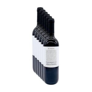 Confezione da 6 bottiglie di vino rosso Dolcetto Piemonte DOC Il Pozzo 2023 Corino.