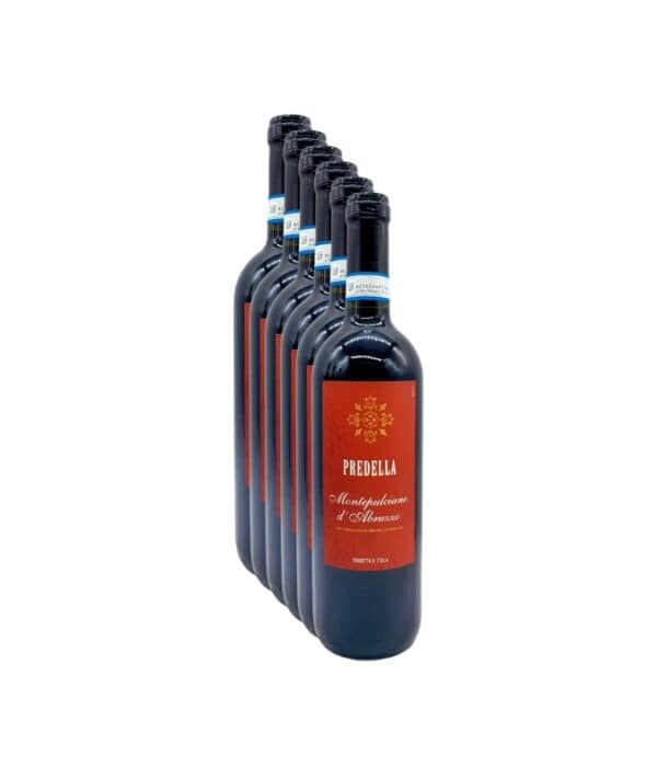 Cassa da 6 bottiglie di Montepulciano d'Abruzzo DOC 2024 Predella