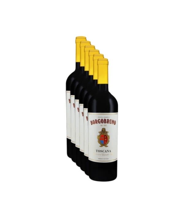Rosso Toscana IGT Borgobruno 6 Bottiglie