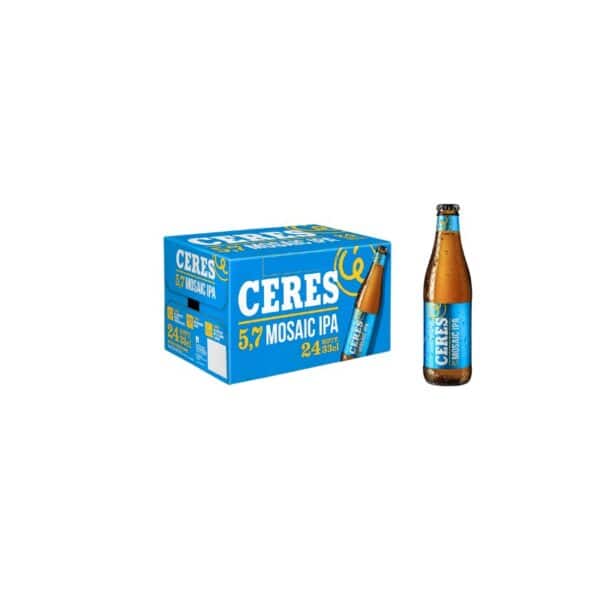 Birra Ceres Mosaic Ipa cassa
