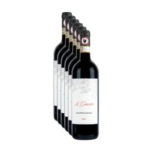 Cassa da 6 bottiglie di vino rosso toscano Chianti Classico DOCG 2024 Le Ginestre.