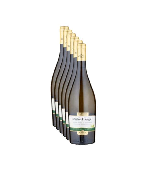 Muller Thurgau Trentino frizzante Cavit DOC Mastri Vernacoli