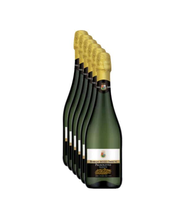 Vino Bianco Frizzante Pignoletto DOC Chiarli 6 Bottiglie