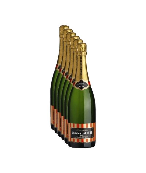 Confezione da 6 bottiglie di Champagne Charles Lafitte Cuvée Spéciale Brut