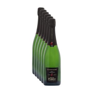 Confezione da 6 bottiglie di Champagne Clovis Forest Brut
