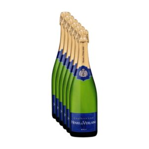 Confezione da 6 bottiglie di Champagne Henri de Verlaine Brut