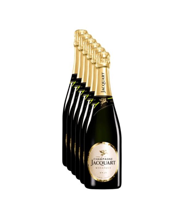 Cassa da 6 bottiglie di Champagne Jacquart Mosaïque Brut