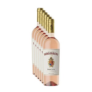 Rosato di Toscana IGT Borgobruno 6 Bottiglie