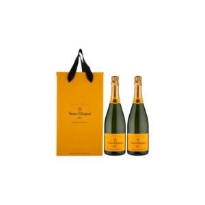 Veuve Clicquot Brut Champagne 2 Bottiglie con Astuccio