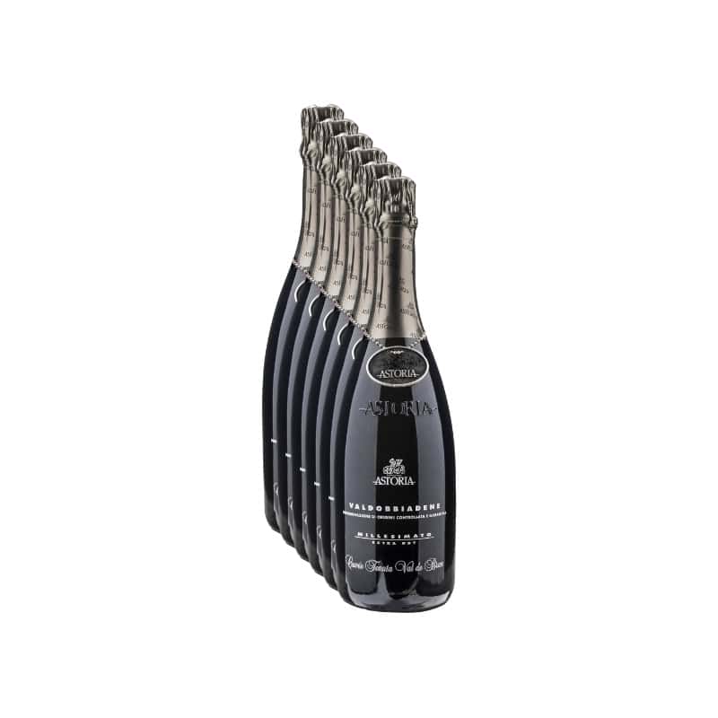 Prosecco 024 Valdobbiadene DOCG Millesimato Extra Dry Astoria 6 Bottiglie