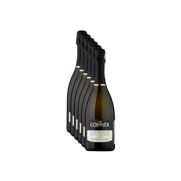 Prosecco Superiore Valdobbiadene DOCG Extra Dry Grande Cuvèe CORNER 6 Bottiglie