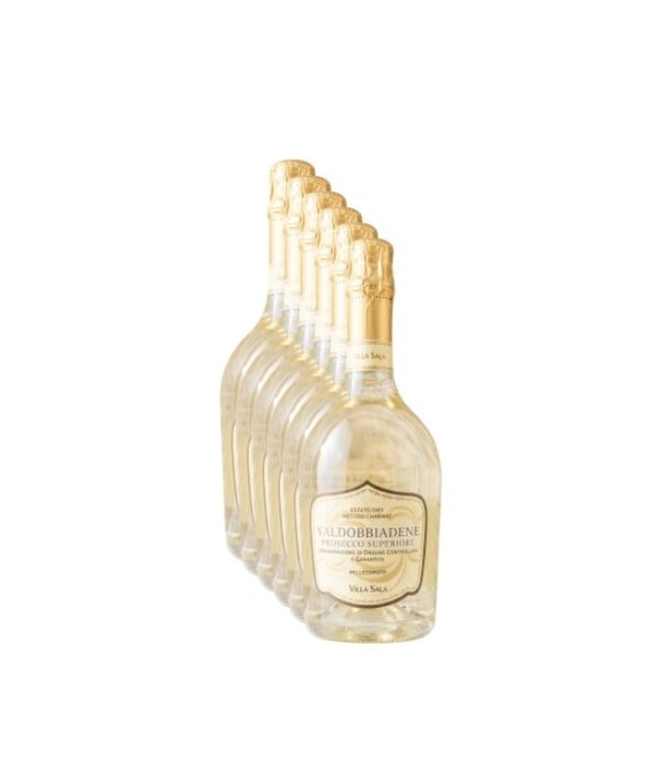 Bottiglia di Valdobbiadene Prosecco Superiore DOCG Millesimato Villa Sala