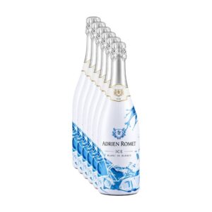Cassa da 6 bottiglie di Spumante Adrien Romet Ice Blanc de Blancs Demi Sec