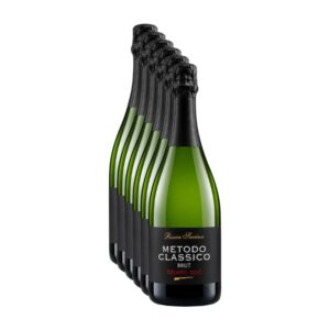 Cassa da 6 bottiglie di Spumante Trentodoc Brut Metodo Classico Rocca Savina