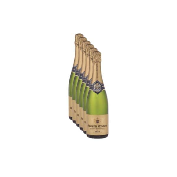 Spumante François Montand Metodo Tradizionale Brut Blanc De Blancs 6 Bottiglie