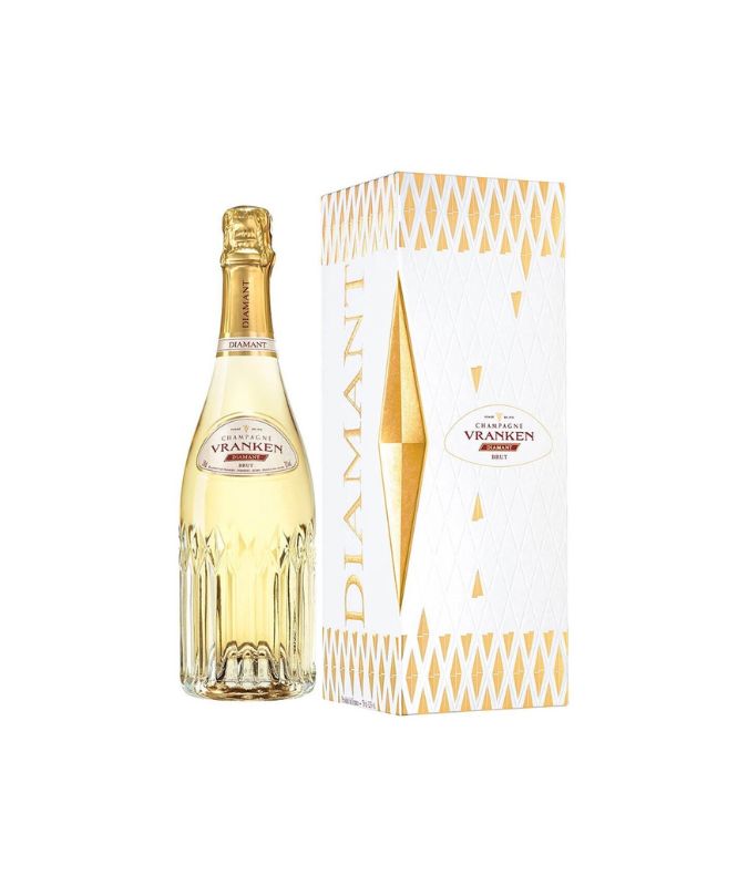 Bottiglia di Champagne Vranken Diamond Brut con astuccio