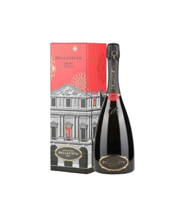 Bottiglia Magnum di Franciacorta Brut DOCG Teatro Alla Scala 2020 Bellavista con astuccio regalo