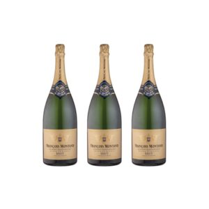 Set da 3 bottiglie Magnum di François Montand Blanc de Blancs Brut 150 cl